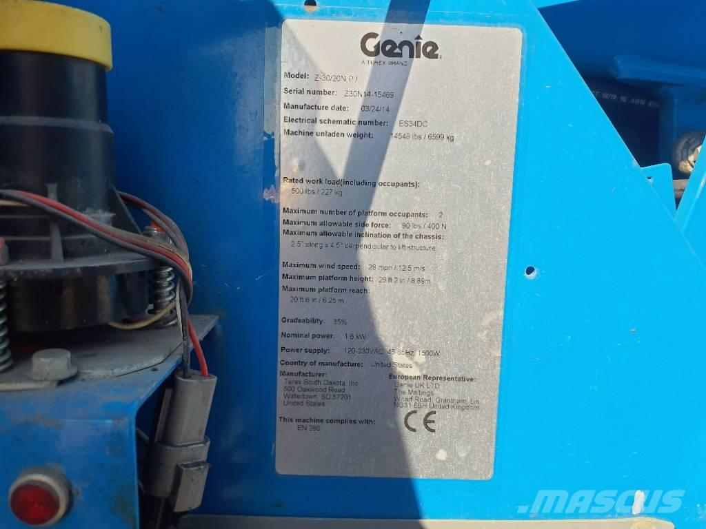 Genie Z30/20N Plataforma de trabajo articulada