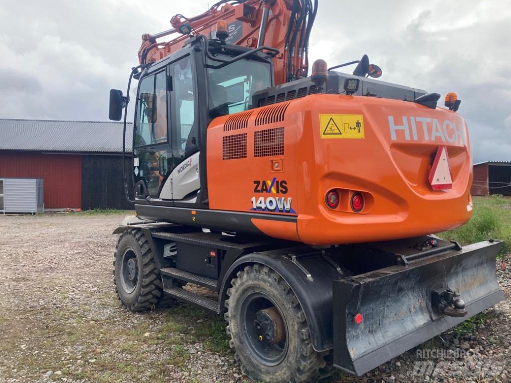 Hitachi 140w Excavadoras de ruedas