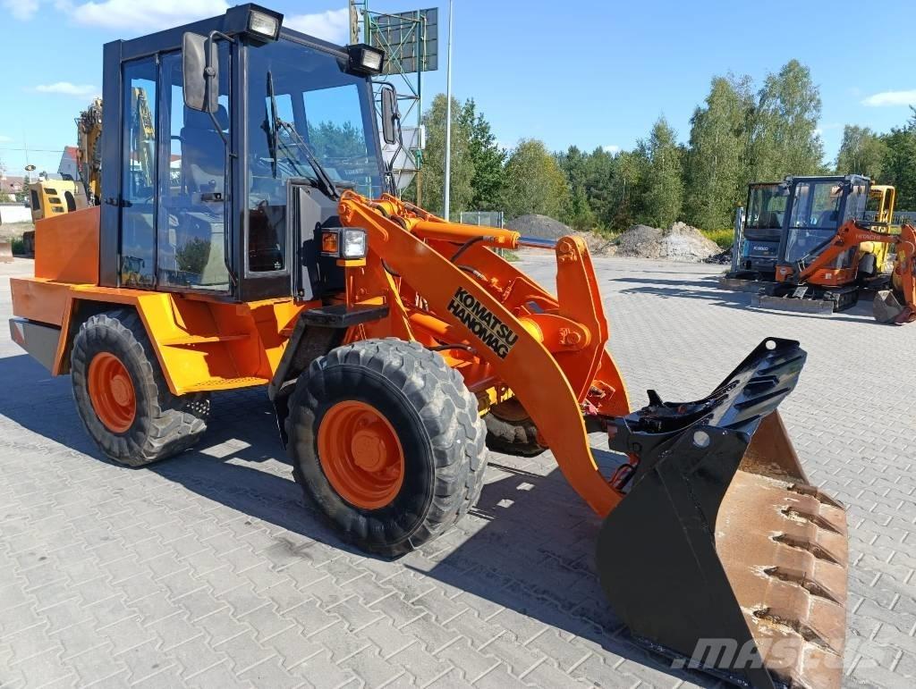 Hanomag 15 F Cargadoras sobre ruedas