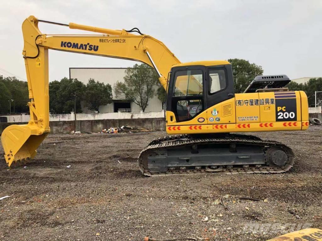 Komatsu PC 200-7 Excavadoras de cadenas