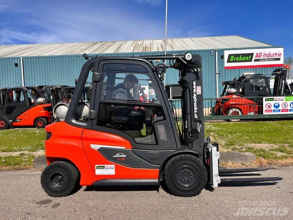 Linde H35T-01 Carretillas LPG