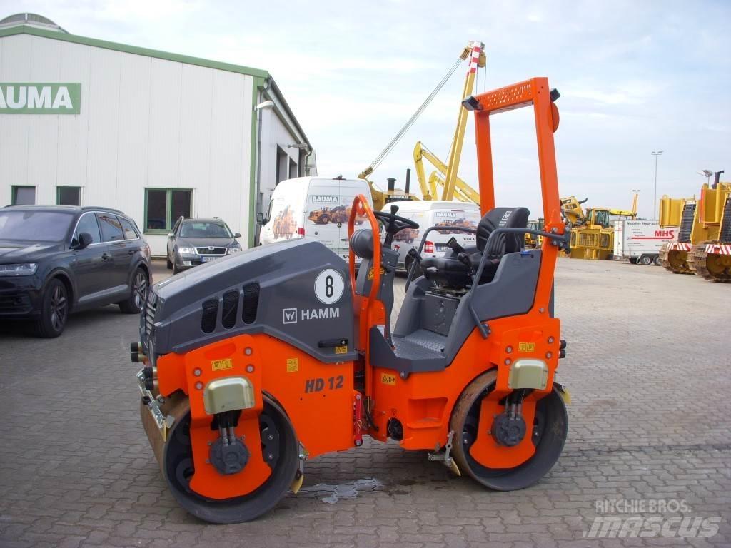 Hamm HD 12 VV Rodillos de doble tambor