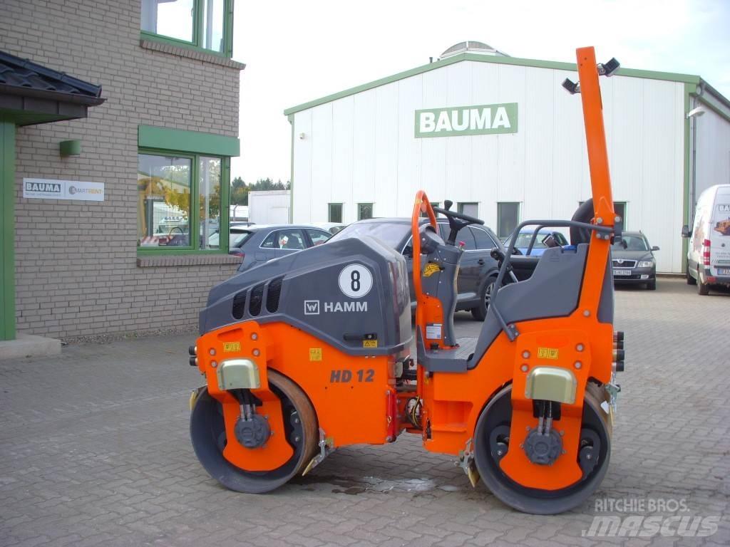 Hamm HD 12 VV Rodillos de doble tambor