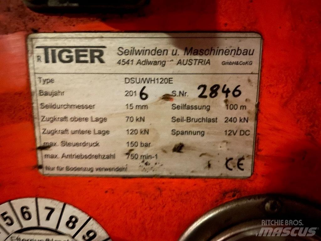 Tiger WH120 Cabrestantes
