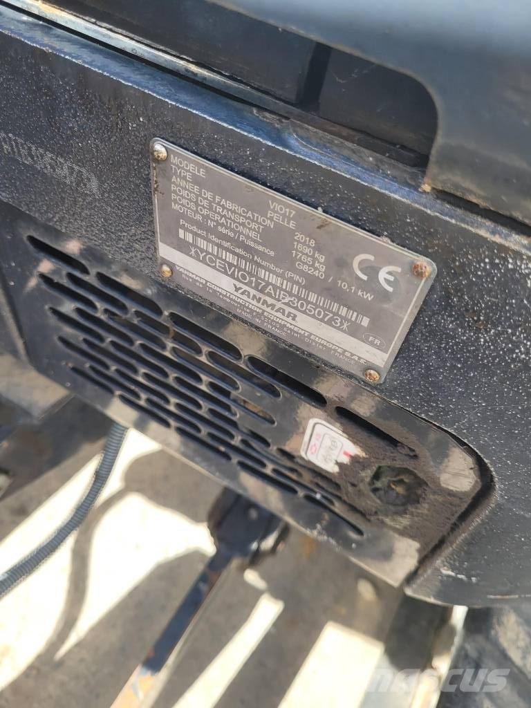 Yanmar Vio 17 U Mini excavadoras < 7t