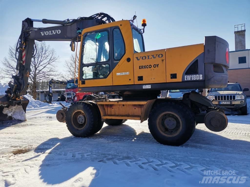 Volvo EW 180 B Excavadoras de ruedas