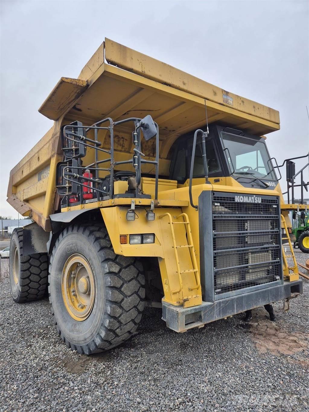Komatsu HD605 Dúmpers articulados
