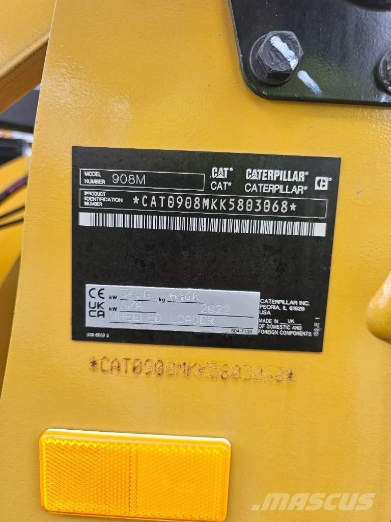 CAT 908 M Cargadoras sobre ruedas