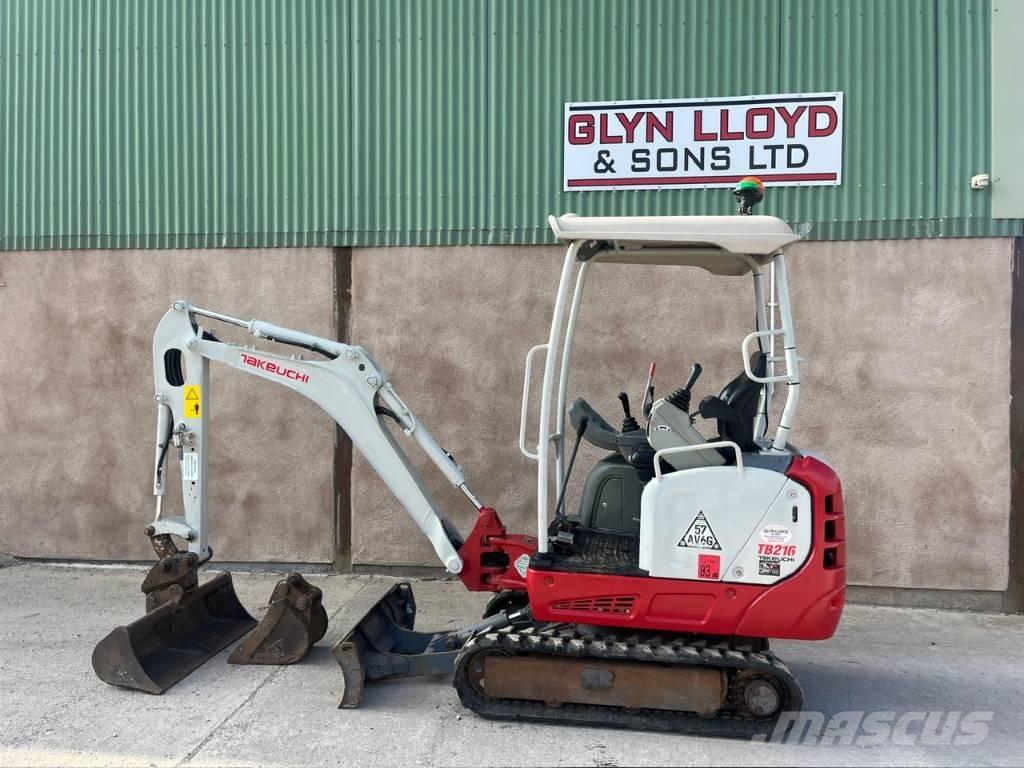 Takeuchi TB 216 Mini excavadoras < 7t