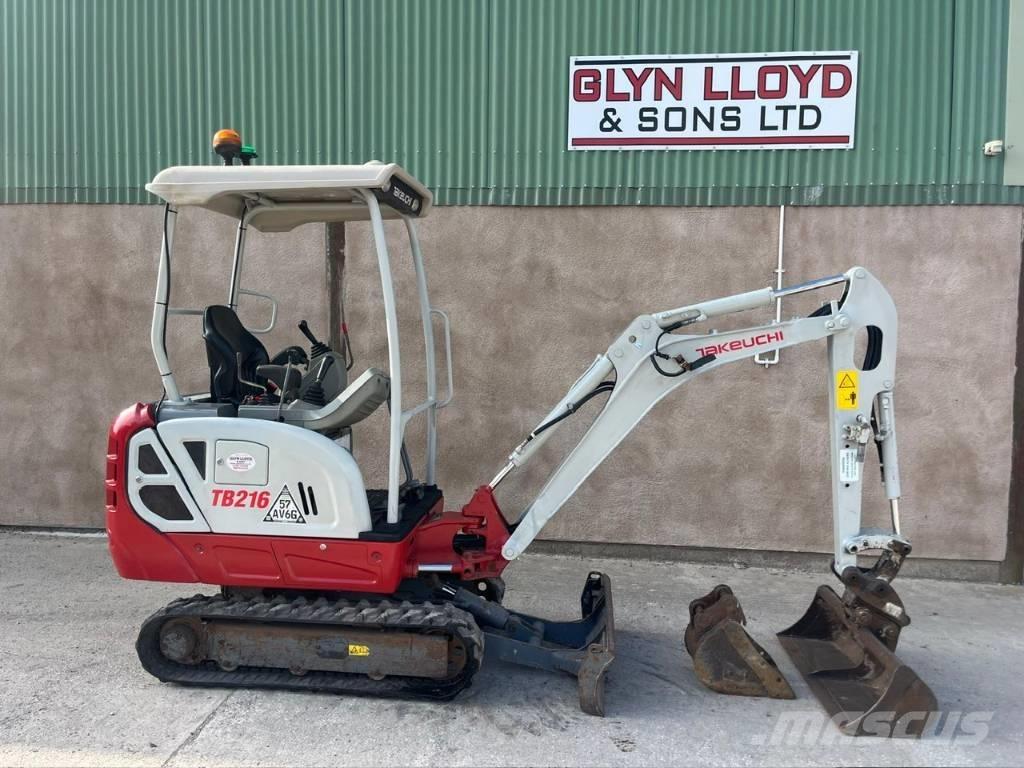Takeuchi TB 216 Mini excavadoras < 7t