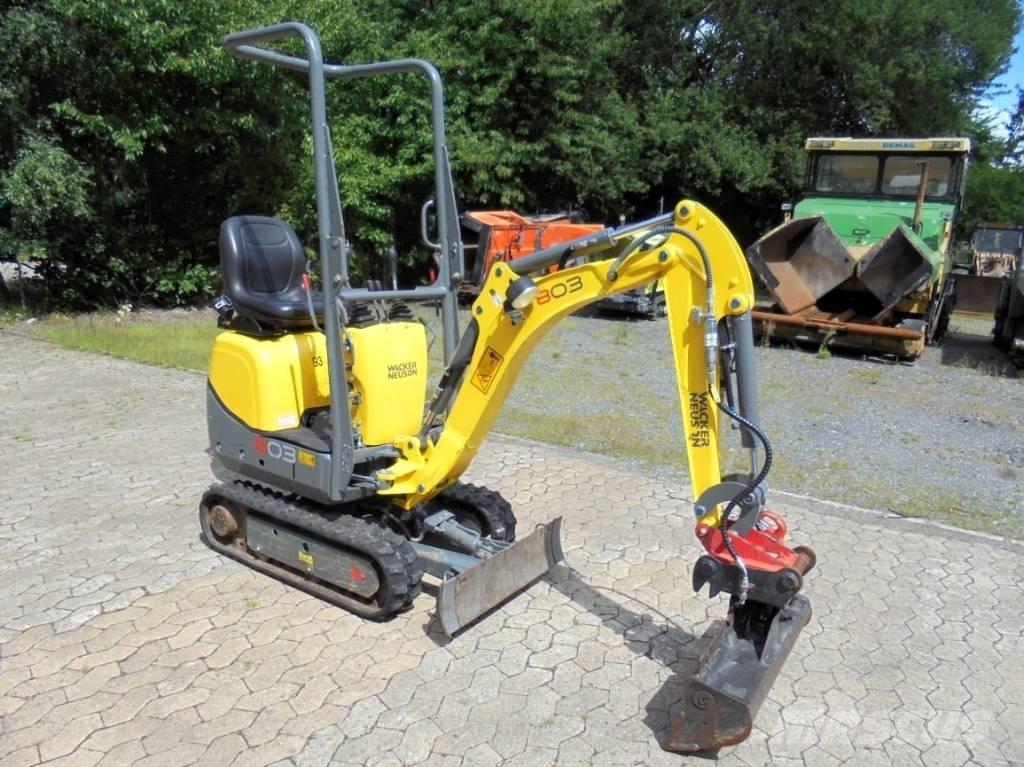 Wacker Neuson 803 Mini excavadoras < 7t