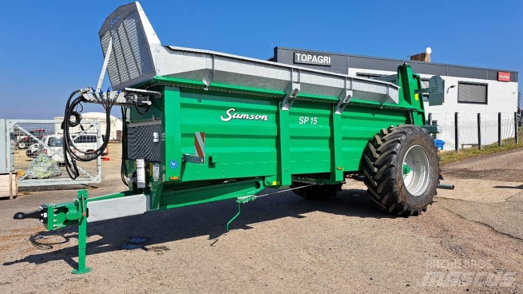 Samson SP 15 Remolques esparcidores de estiércol