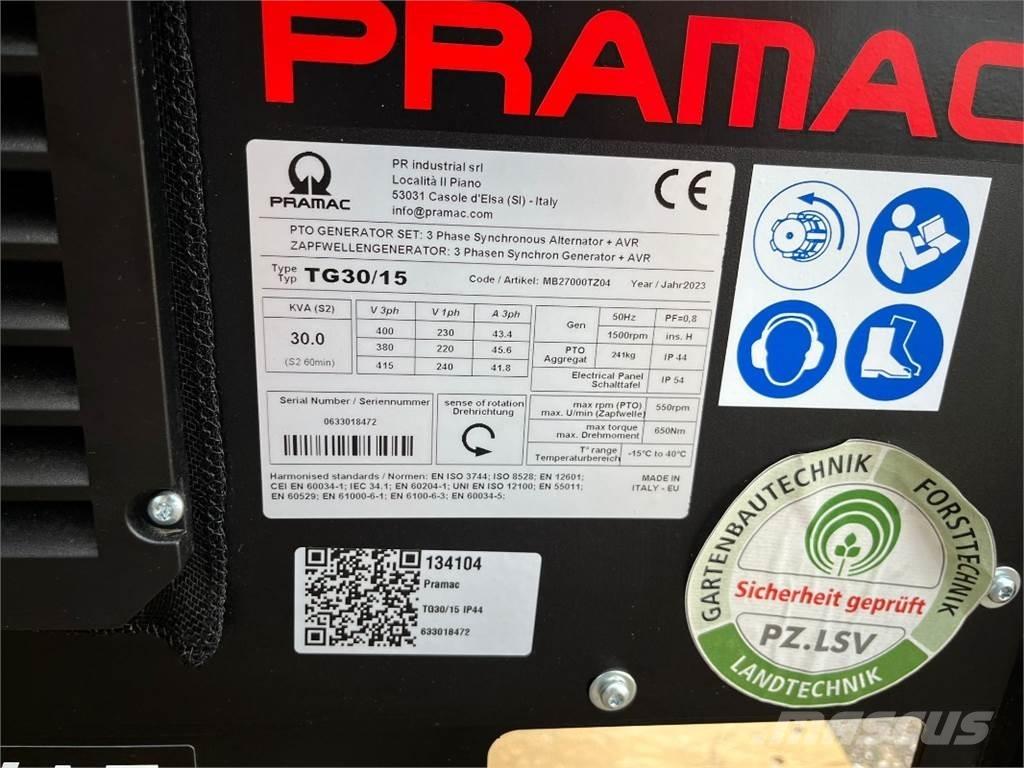 Pramac TG30/15 Otros generadores