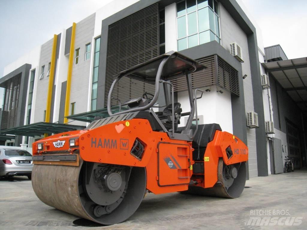 Hamm HD 110 Rodillos de doble tambor