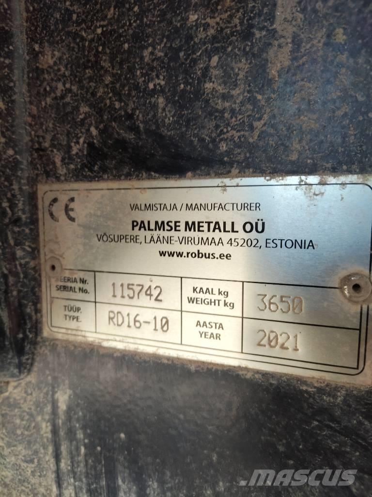 Robus RD16-10 Hardox Remolques volquete