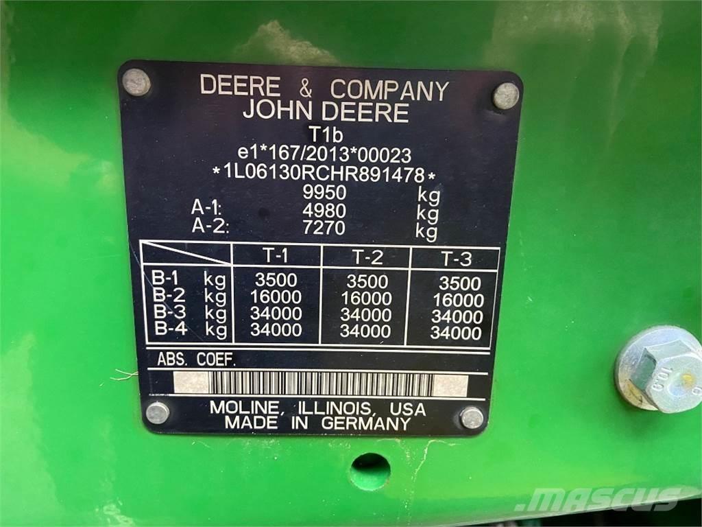 John Deere 6130R Tractores