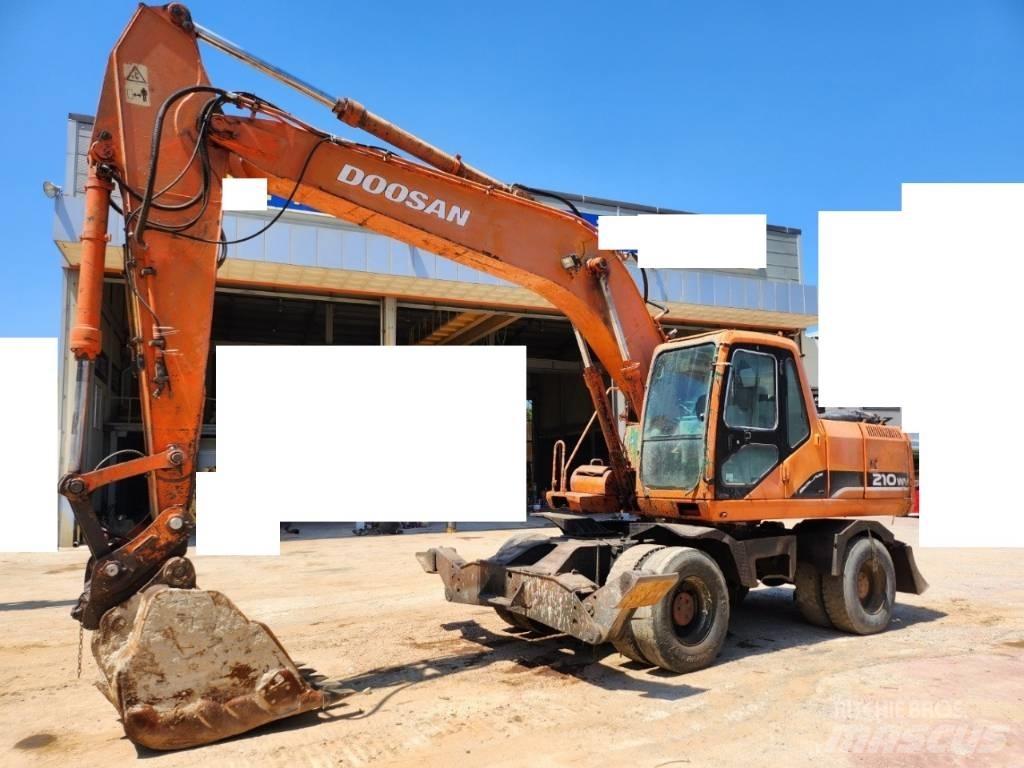 Daewoo Solar 210 W V Excavadoras de ruedas