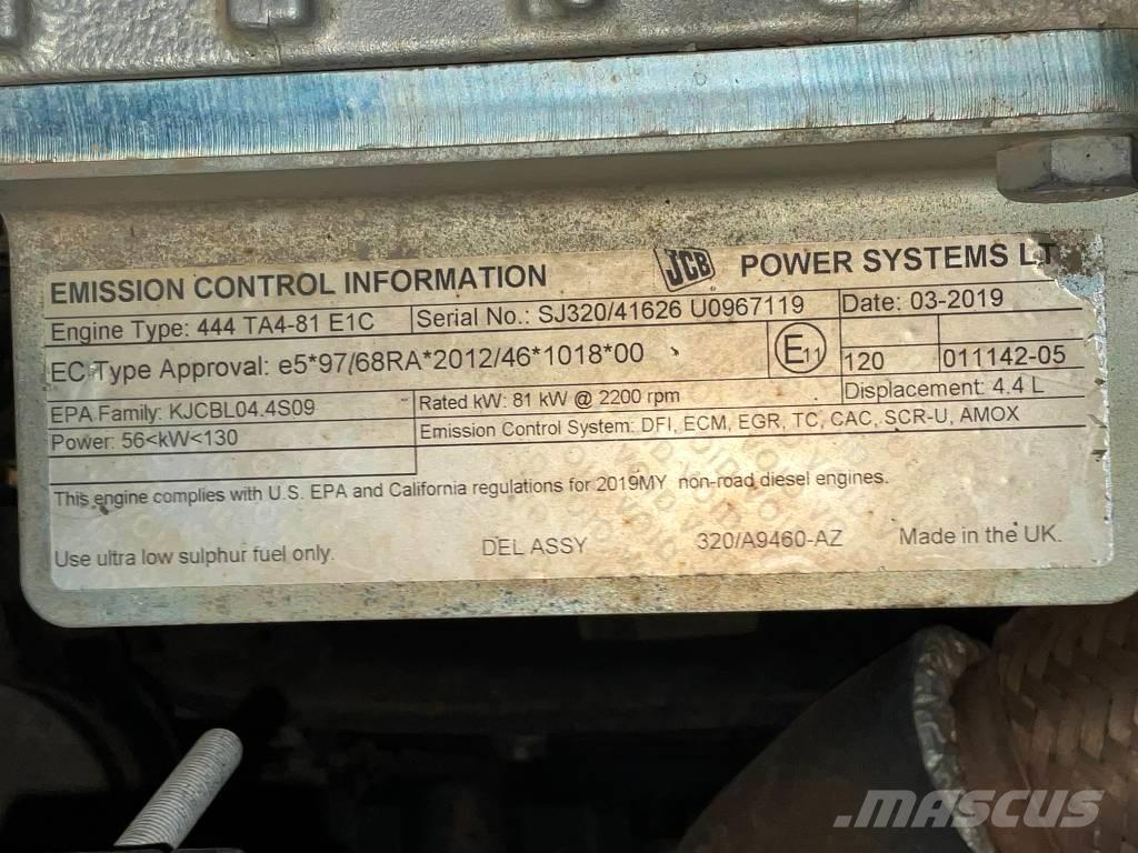 JCB JS 145 LC Excavadoras de cadenas