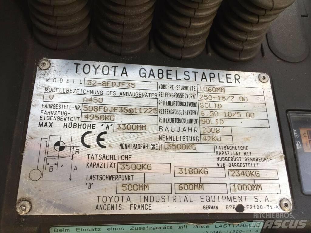 Toyota 02-8 FD JF 35 Carretillas diesel