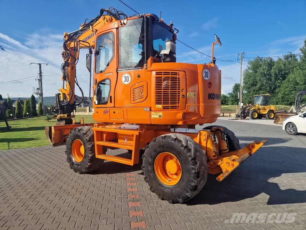 Komatsu PW110 Excavadoras de ruedas