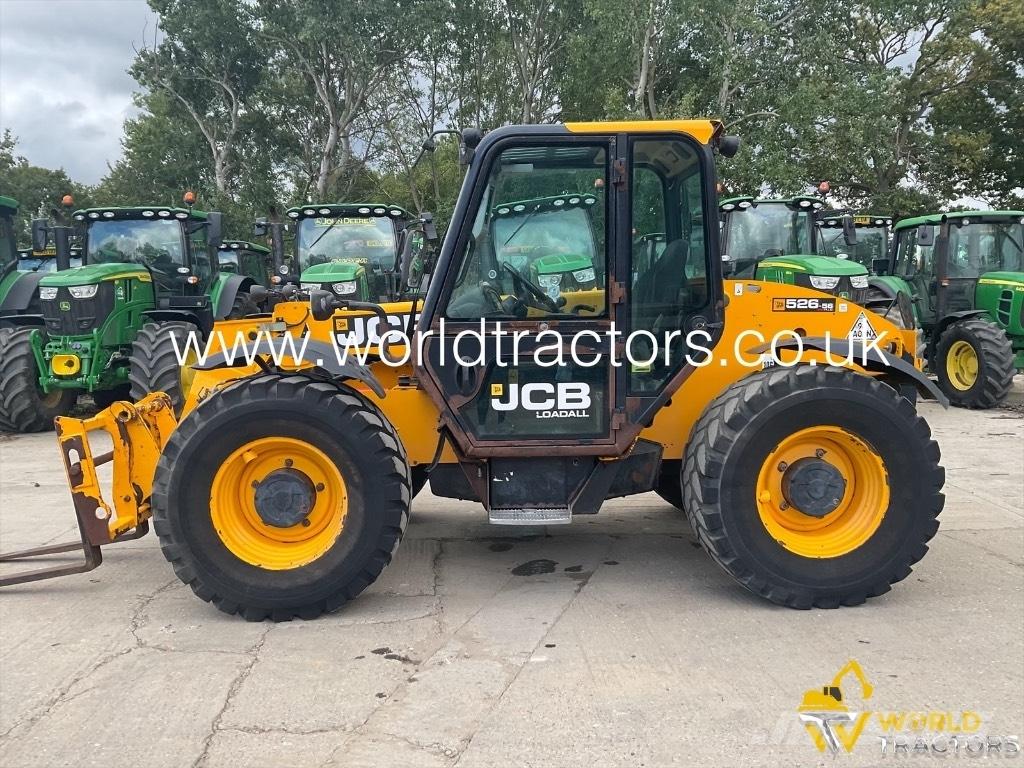 JCB 526-56 Agri Manipuladores telescópicos agrícolas