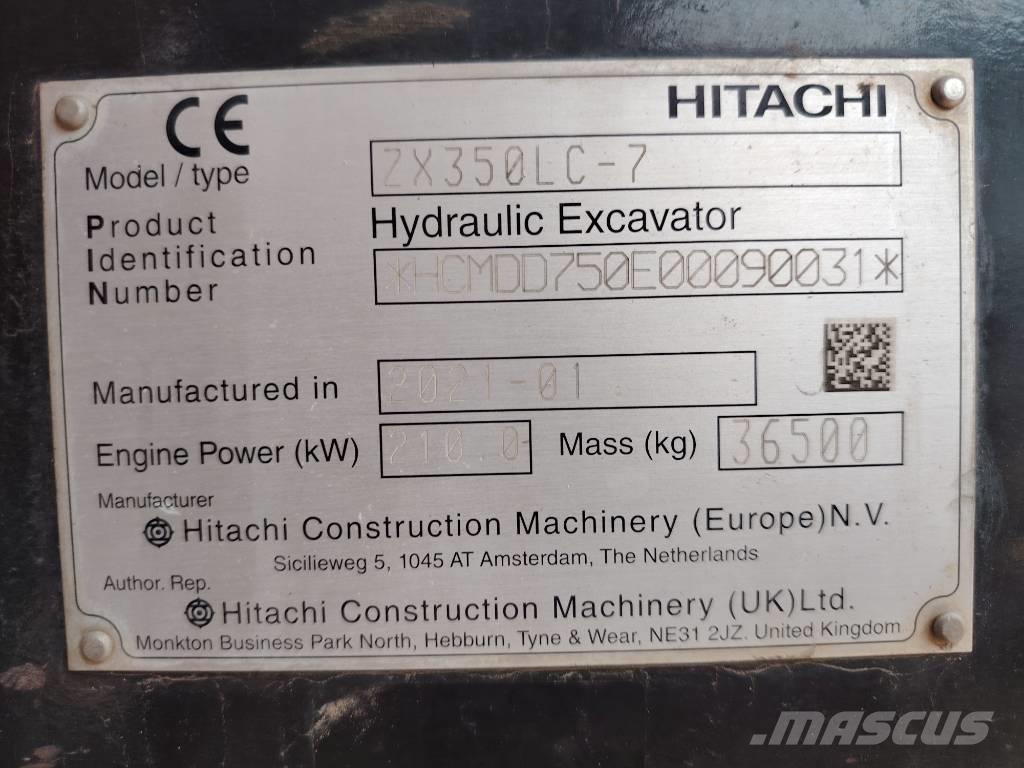 Hitachi 350LC Excavadoras de cadenas