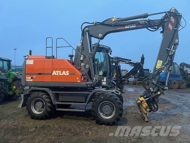 Atlas 160 W Excavadoras de ruedas