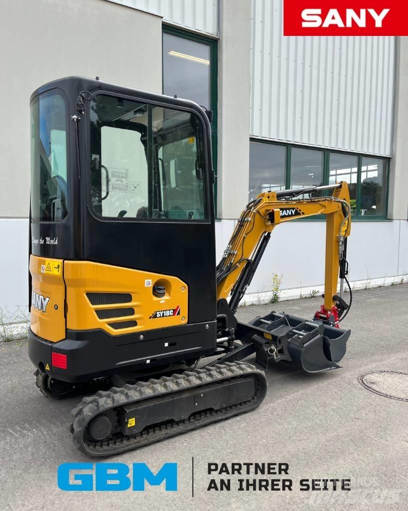 Sany SY 18 C Mini excavadoras < 7t