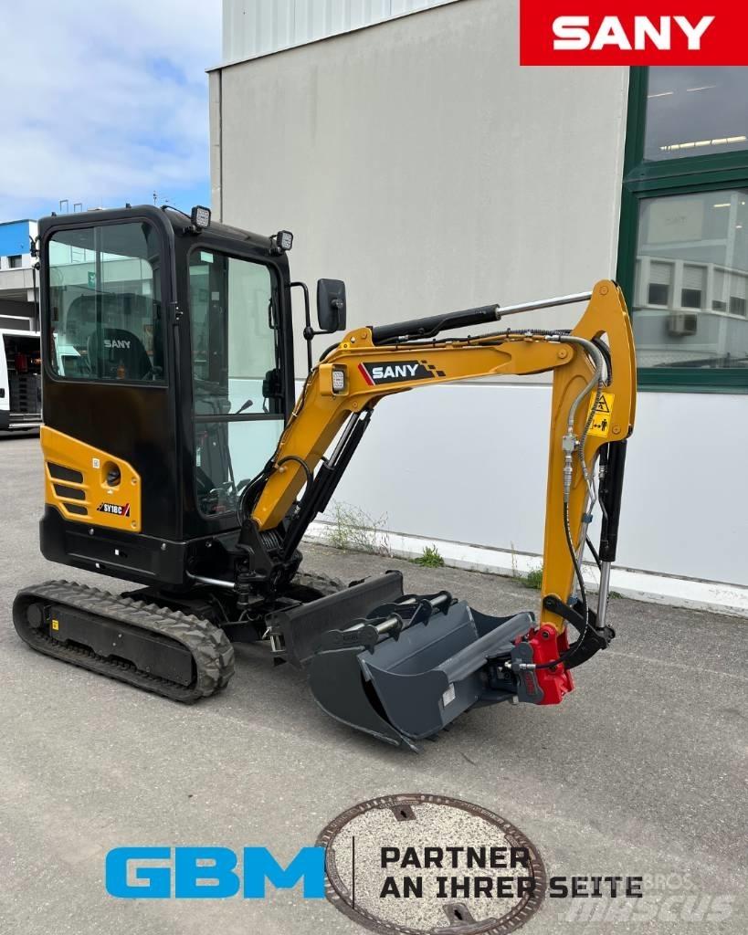 Sany SY 18 C Mini excavadoras < 7t