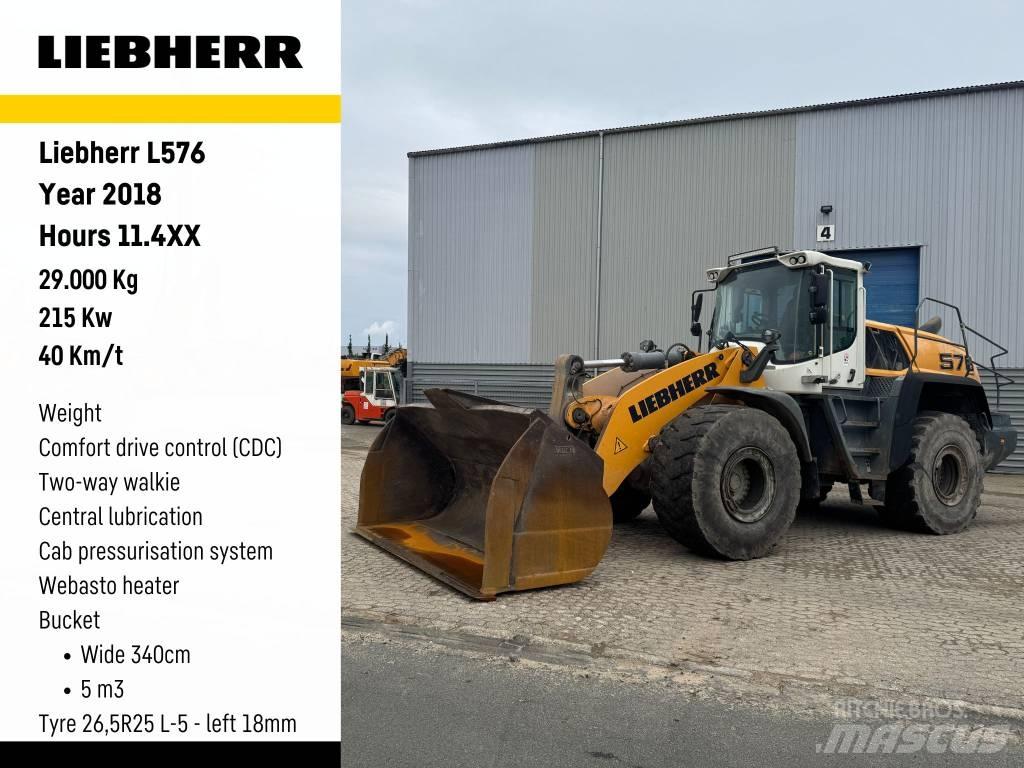 Liebherr L576 Cargadoras sobre ruedas