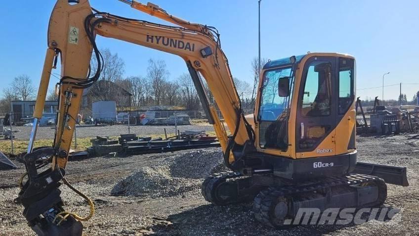 Hyundai R60CR-9 Mini excavadoras < 7t