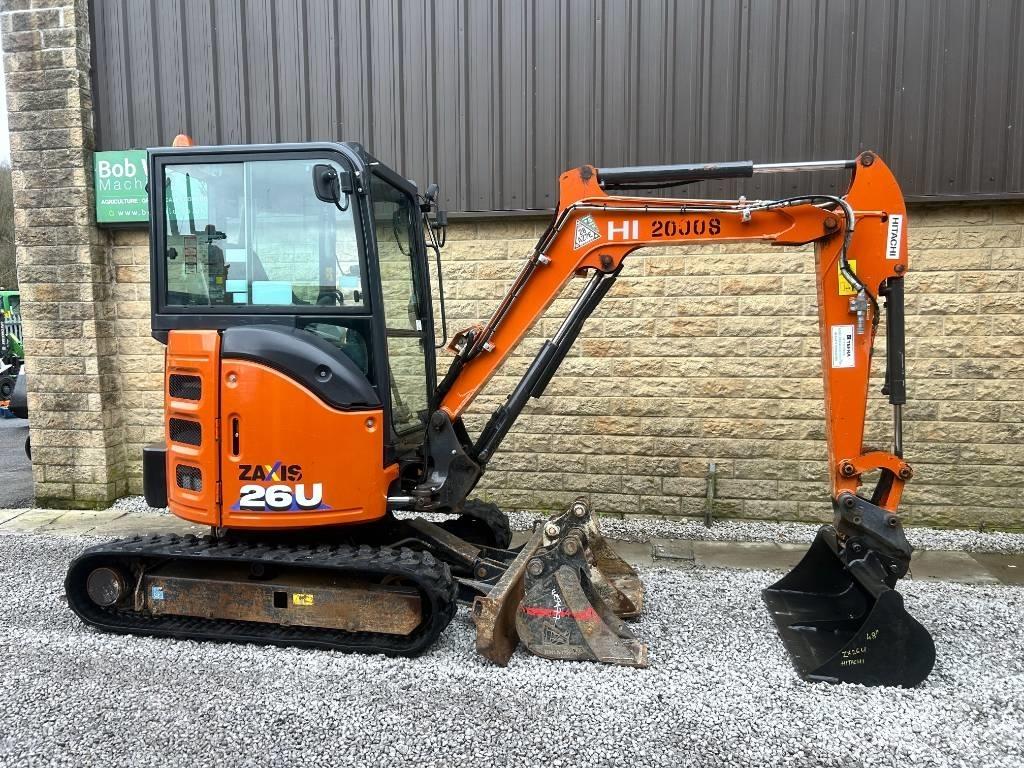Hitachi ZX 26 U-6 Mini excavadoras < 7t