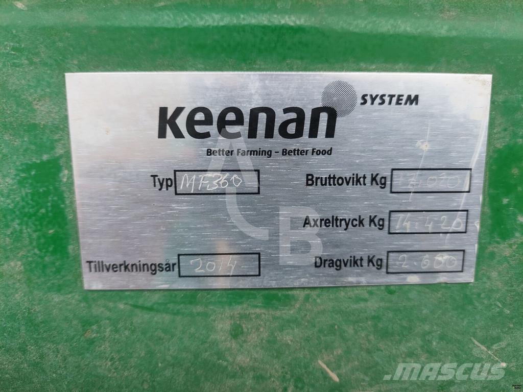 Keenan MF360 Mezcladoras distribuidoras