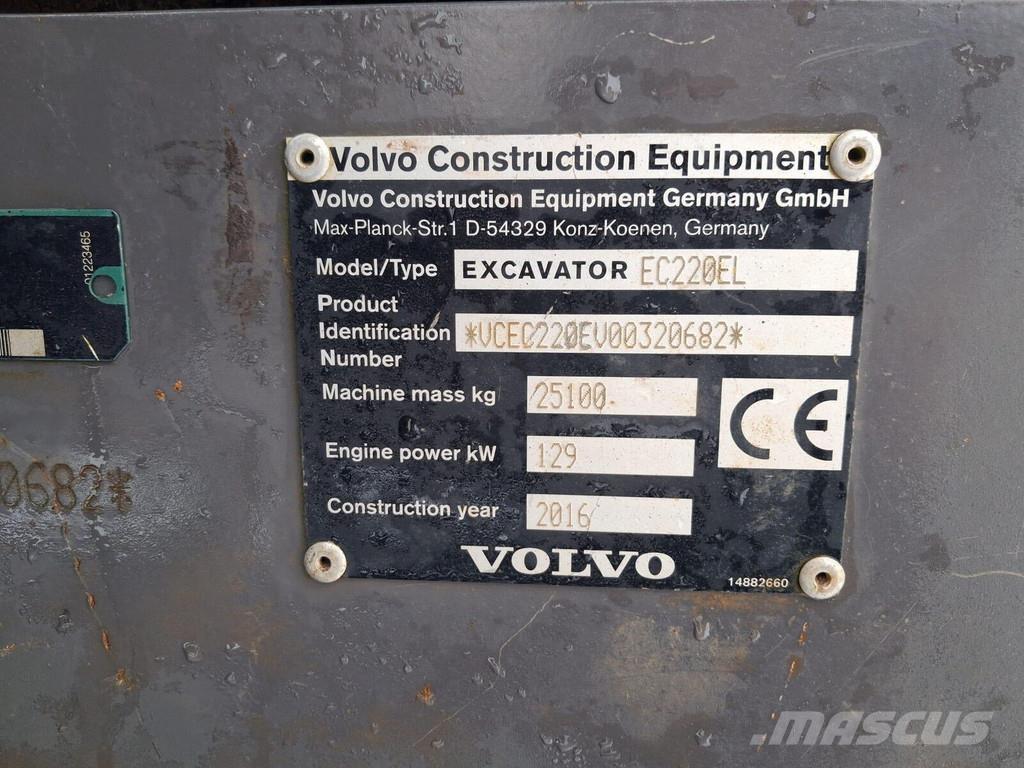 Volvo EC220E Excavadoras de cadenas