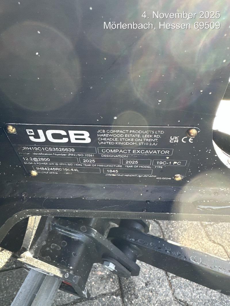 JCB 19C-1 Mini excavadoras < 7t