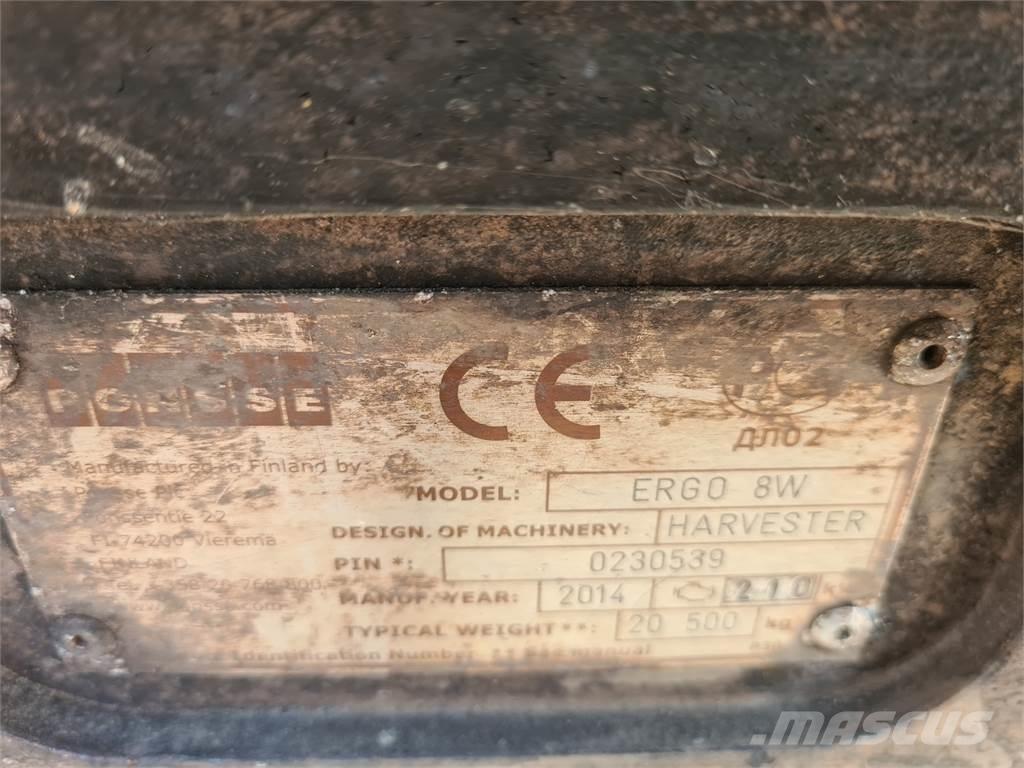 Ponsse Ergo 8wd Cosechadoras