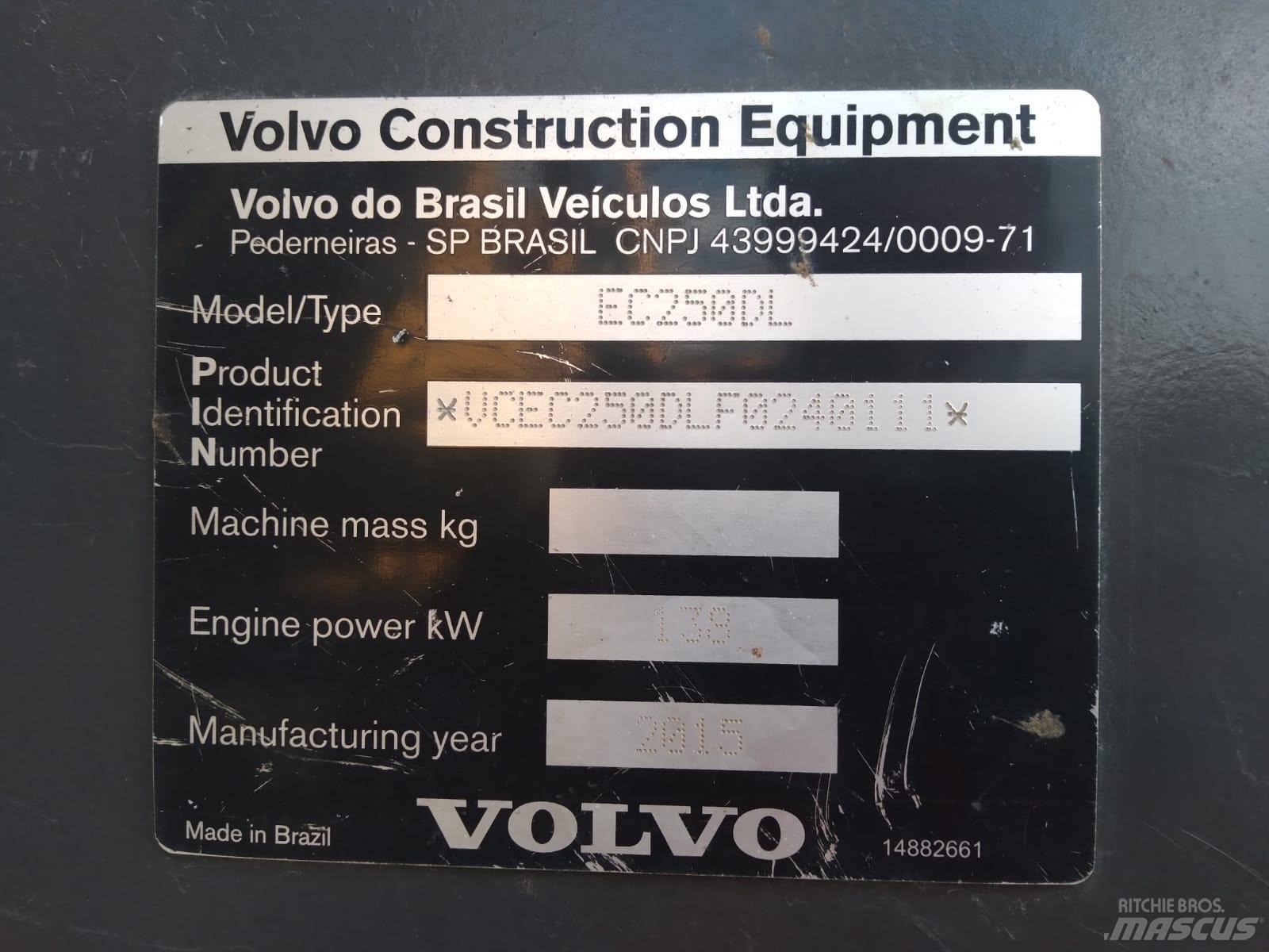 Volvo EC 250 D L Excavadoras de cadenas