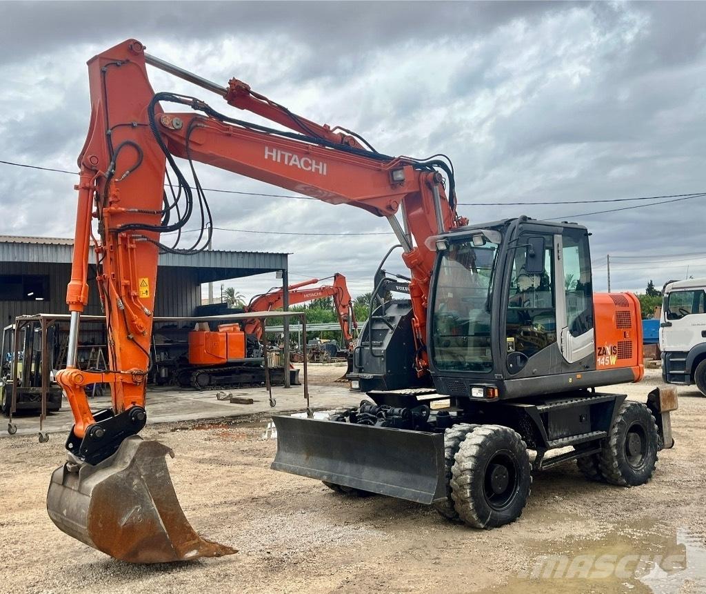 Hitachi ZX 145 W-3 Excavadoras de ruedas