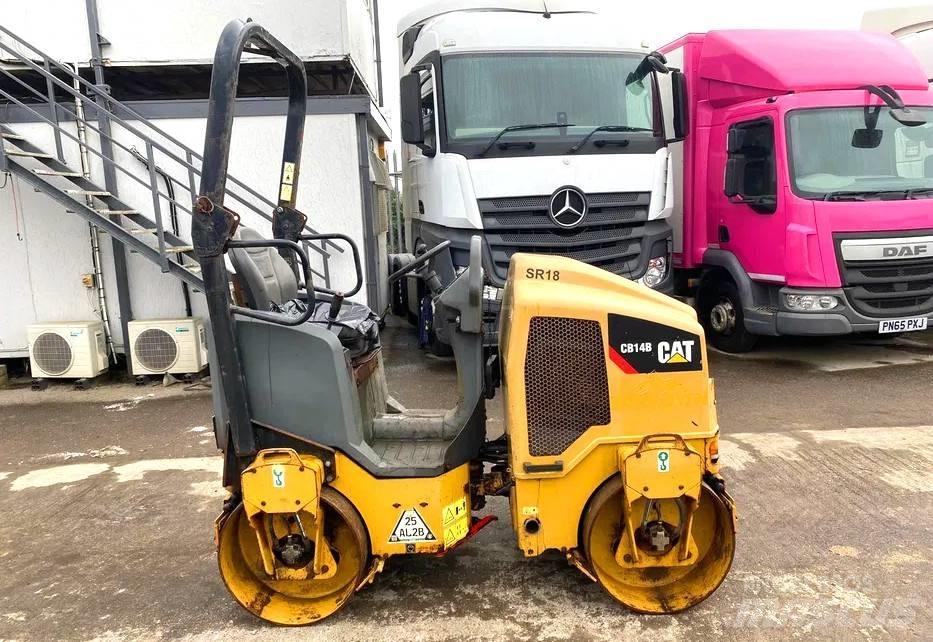 CAT CB 14 B Rodillos de doble tambor