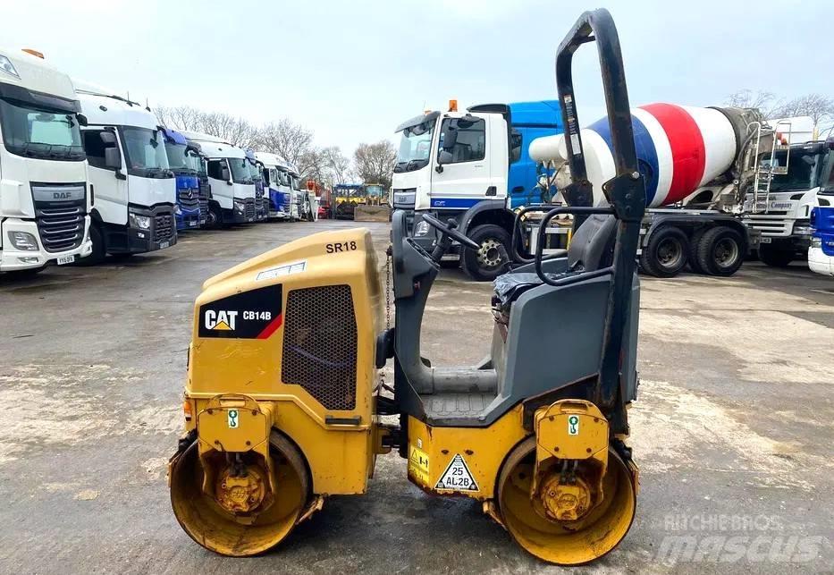 CAT CB 14 B Rodillos de doble tambor