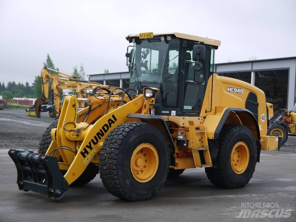 Hyundai HL 940 Cargadoras sobre ruedas