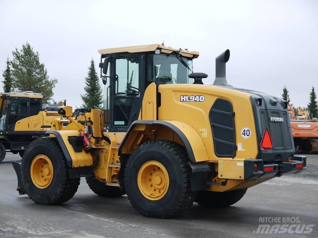 Hyundai HL 940 Cargadoras sobre ruedas
