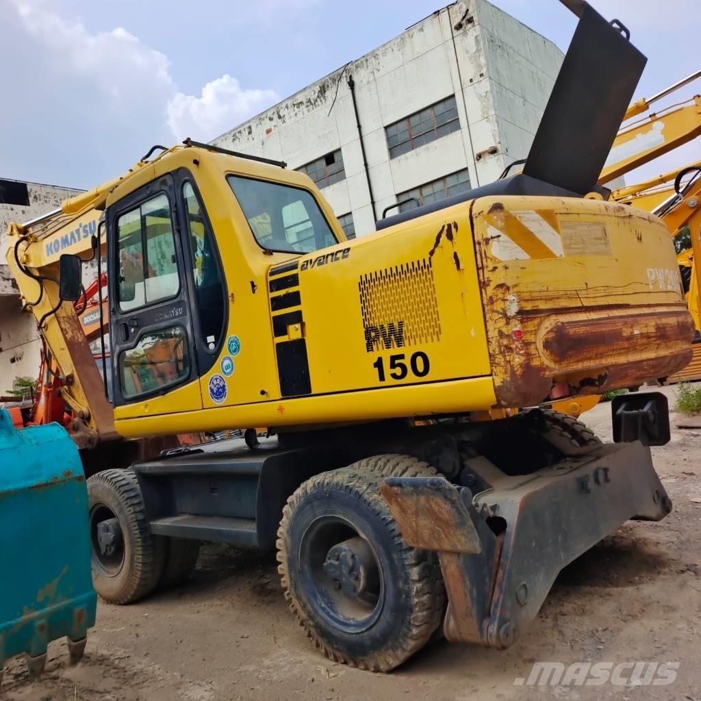 Komatsu PW 150 Excavadoras de ruedas
