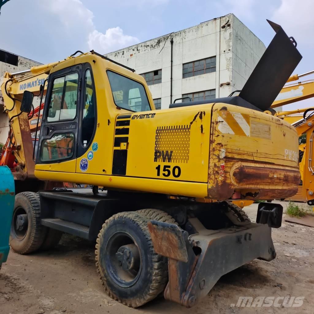 Komatsu PW 150 Excavadoras de ruedas
