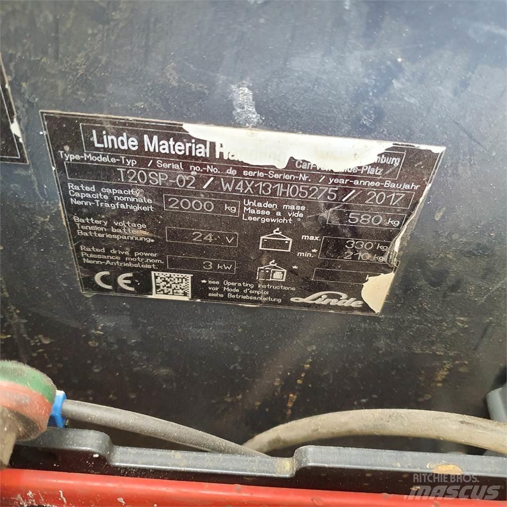 Linde T20SP kurz Transpaletas Electricas