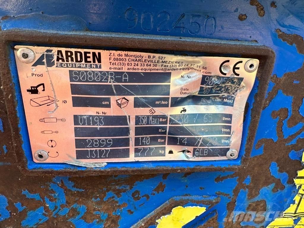 Arden Equipment grab Pinzas