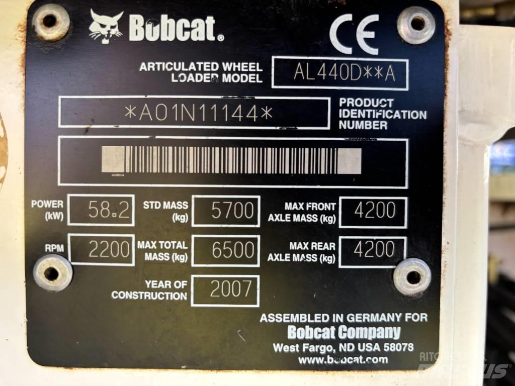 Bobcat AL 440 D Cargadoras sobre ruedas