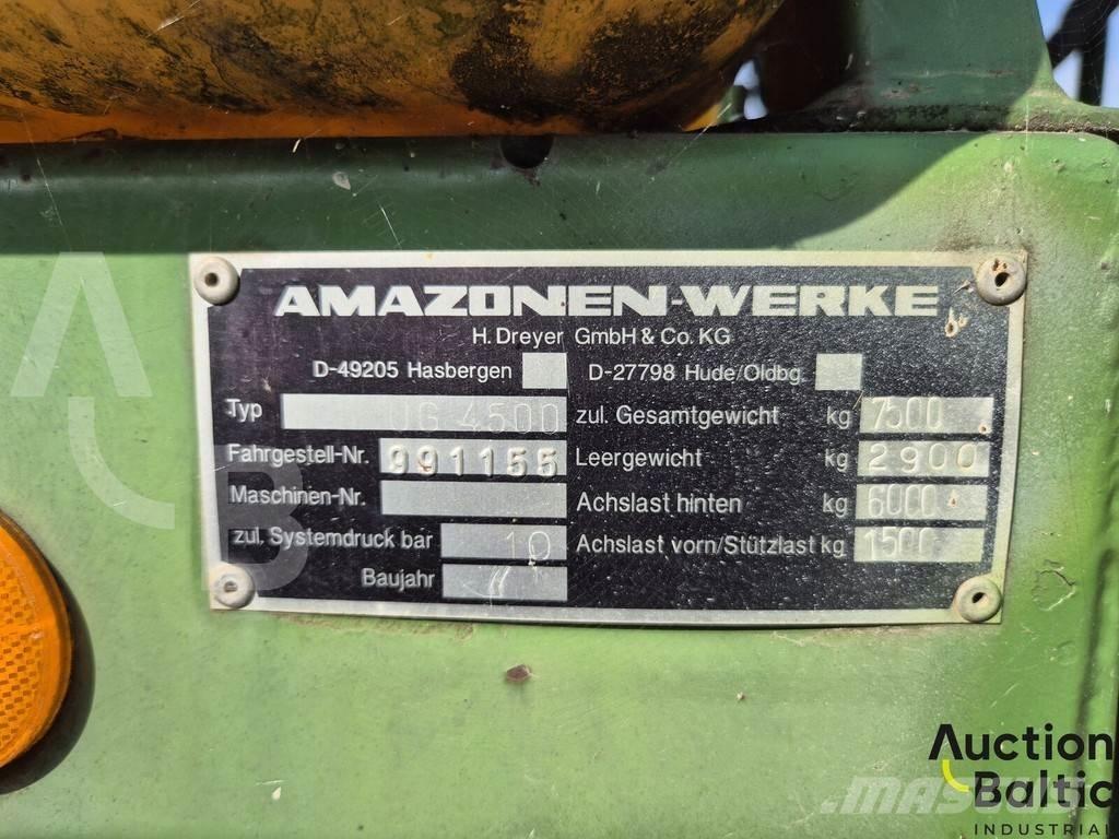 Amazone UG 4500 Pulverizadores arrastrados