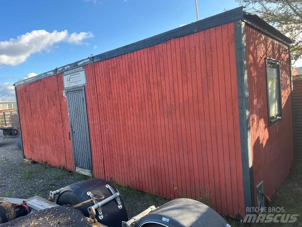  Arbetsbod Röd Caseta de obra