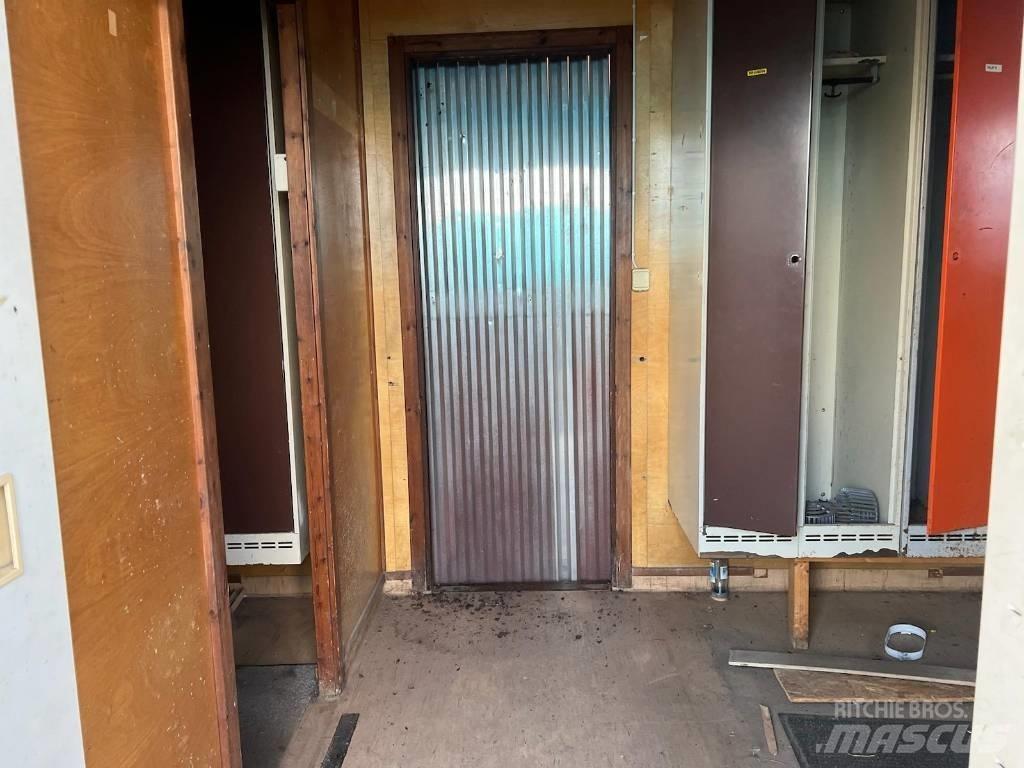  Arbetsbod Röd Caseta de obra
